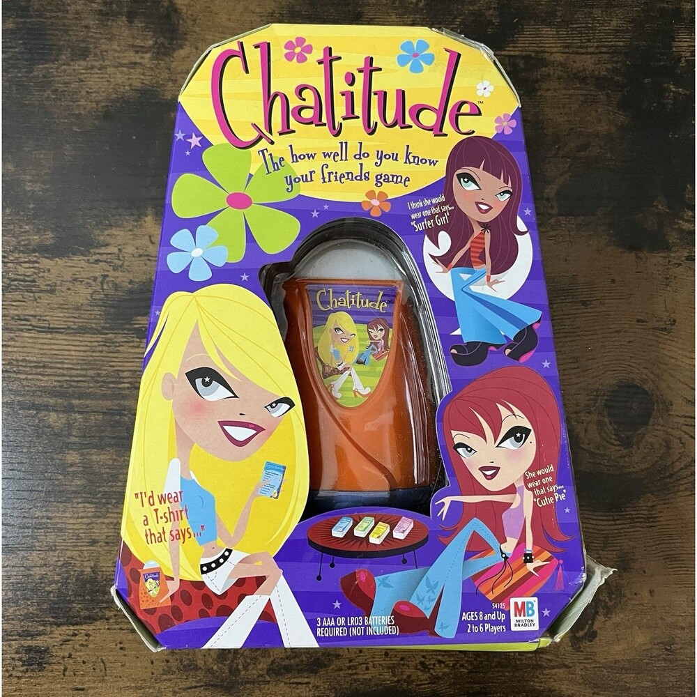Vintage Electronic Chatitude Game (2003) – Brand New in Original Box